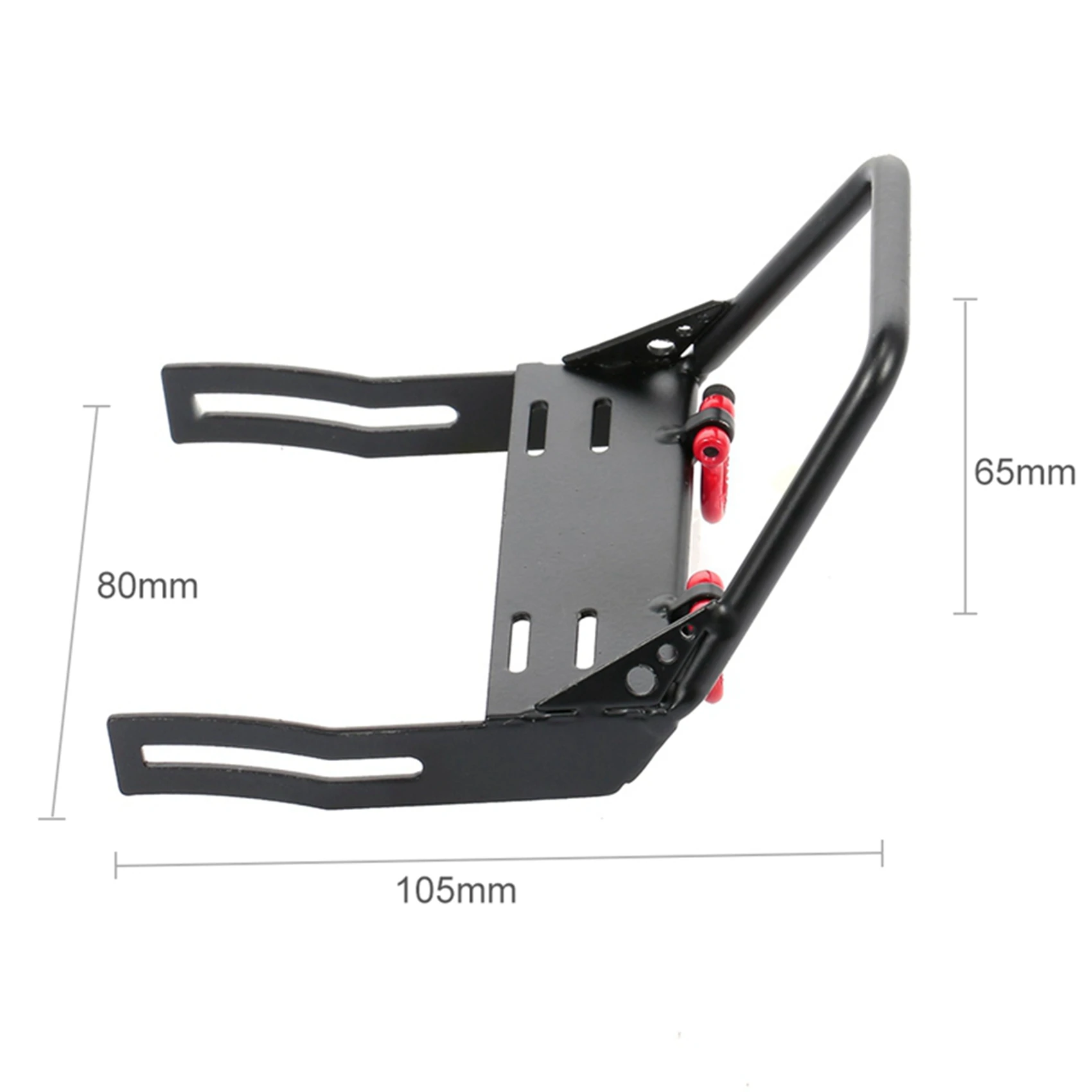 

A13Q-3X Metal RC Rock Crawler Car Front Bumper For 1/10 RC Crawler Axial SCX10 Traxxas TRX4 D90 CC01 Upgrade Parts,B
