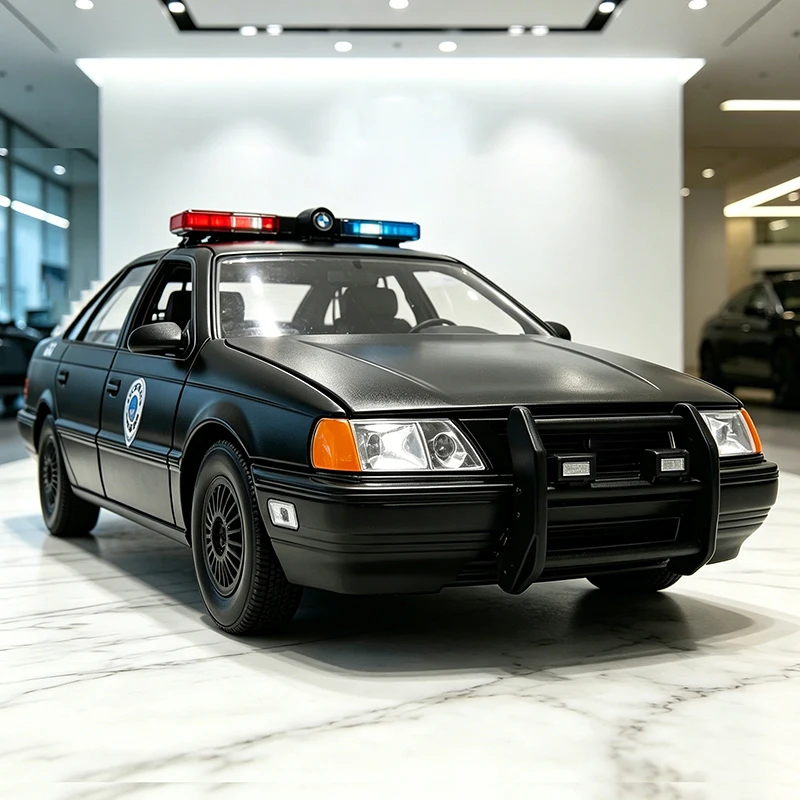 JADA 1/24 ROBOCOP OCP TAURUS, Coche de Aleación Fundida a Presión, Modelo de Coche en Miniatura a Escala para Colección o Regalo