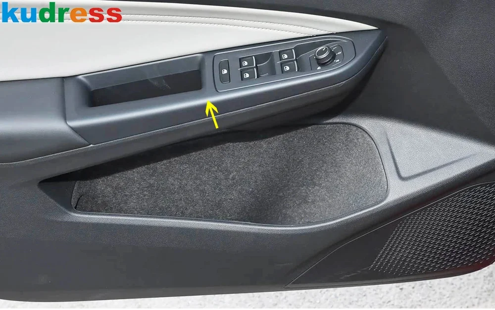 Накладка на панель кнопок управления стеклоподъемниками для Volkswagen VW Golf 8 MK8 Pro R 2021 2022 2023, аксессуары для интерьера автомобиля