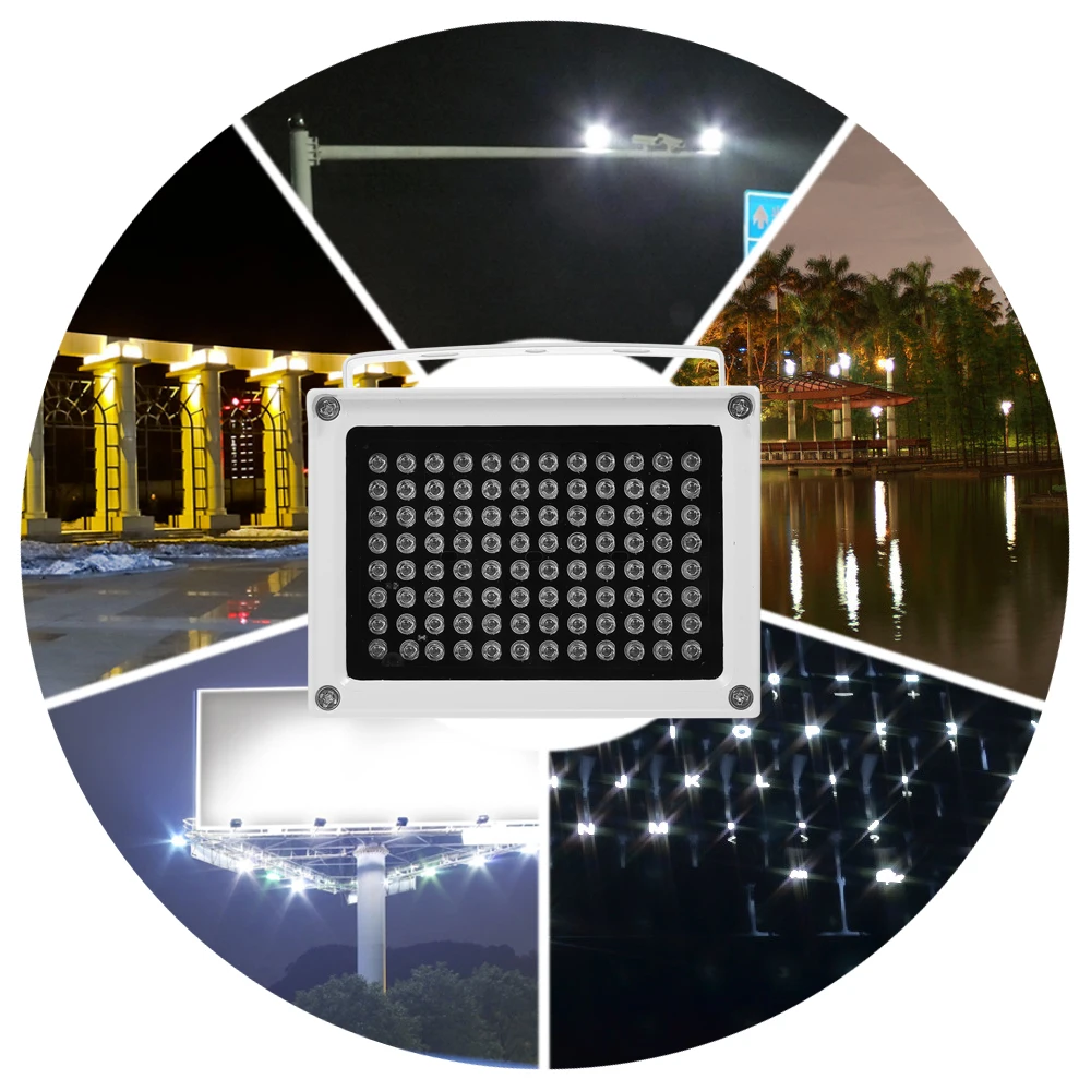 96 LEDS IR Illuminator Array Infrared Lamps Night Vision Outdoor Waterproof For CCTV Security Camera
