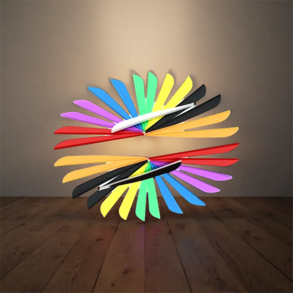 100pcs 2/2.5/3/4/5 Inches Arrow Feather TPU Rubber for Archery Arrow Fletching DIY Hunting