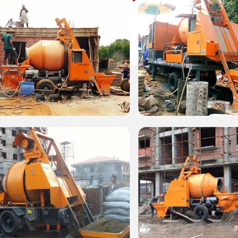 Hot Selling Buy Concrete Mixing Pump Mixing Big Concrete Pump Mounted Truck Concrete Pump