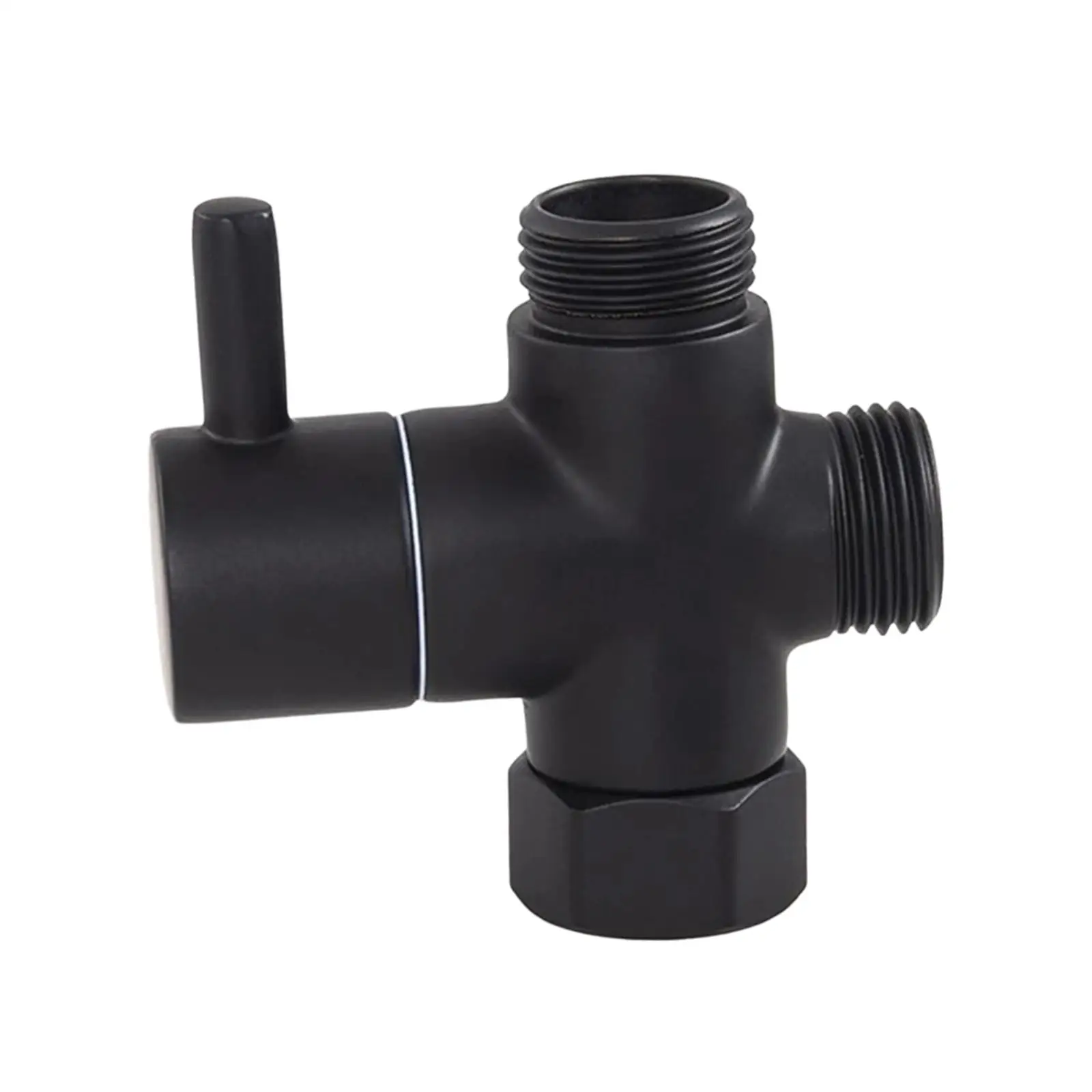 

T Adapter Diverter Valves Shower Arm Diverter Valves Brass Three Way Replacement Component Connector Universal for Accessories