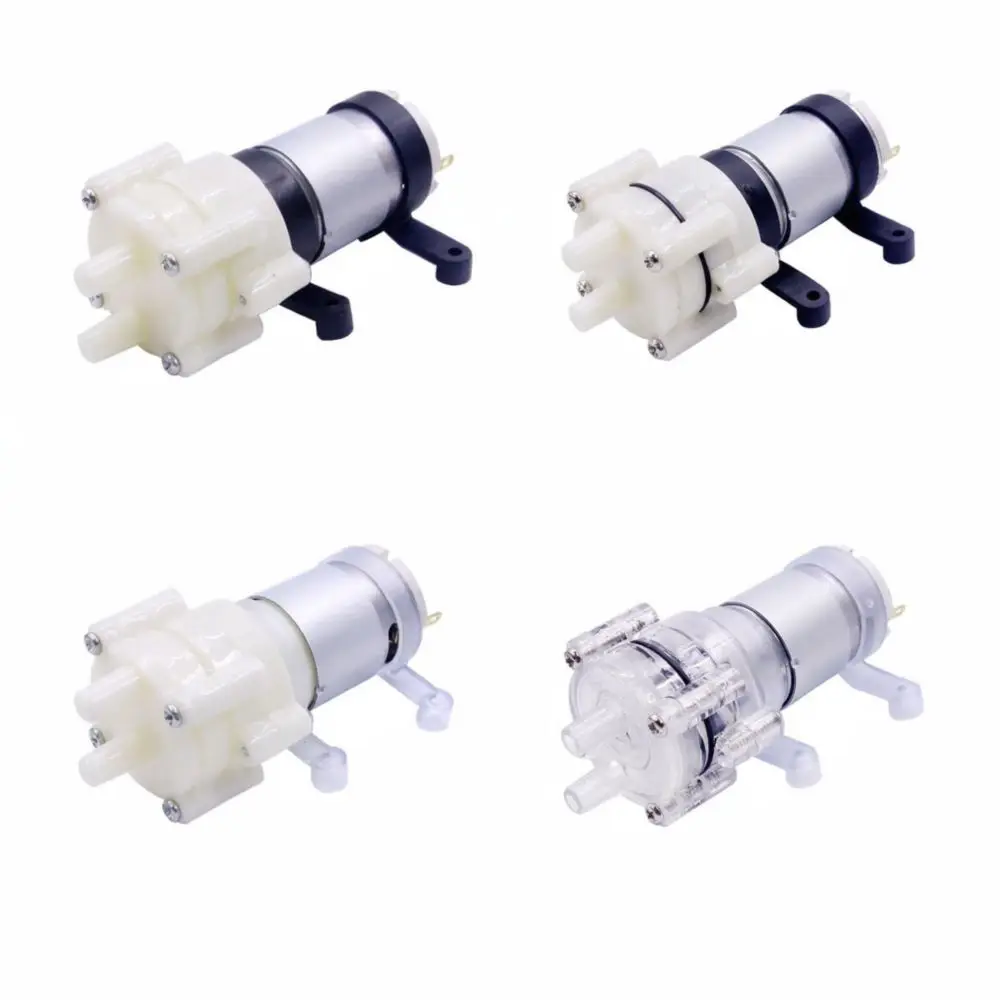 Durable R385 DC Diaphragm Pump Micro Water Pump For Tea Maker Aquarium Cycle Cooling System Efficient Mini Liquid Dispenser