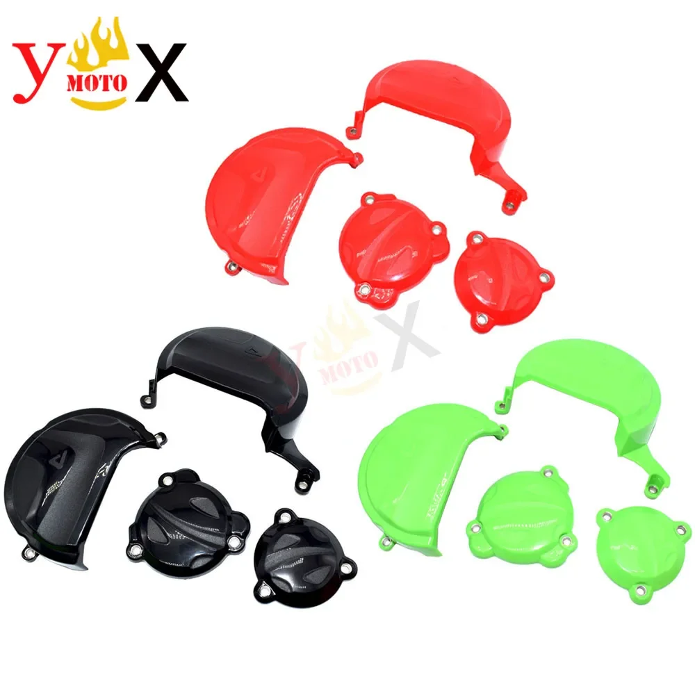 

KLX 125/150 мотоциклетная левая и правая сторона, защитная крышка сцепления двигателя, защитная панель, чехол для Kawasaki KLX125 KLX150