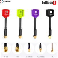 2pcs Foxeer Lollipop 3 V3 Antenna 5.8G 2.3Dbi TX RX RHCP FPV SMA RPSMA UFL Straight/Angle MMCX 7.2g FPV Antenna For RC Drone