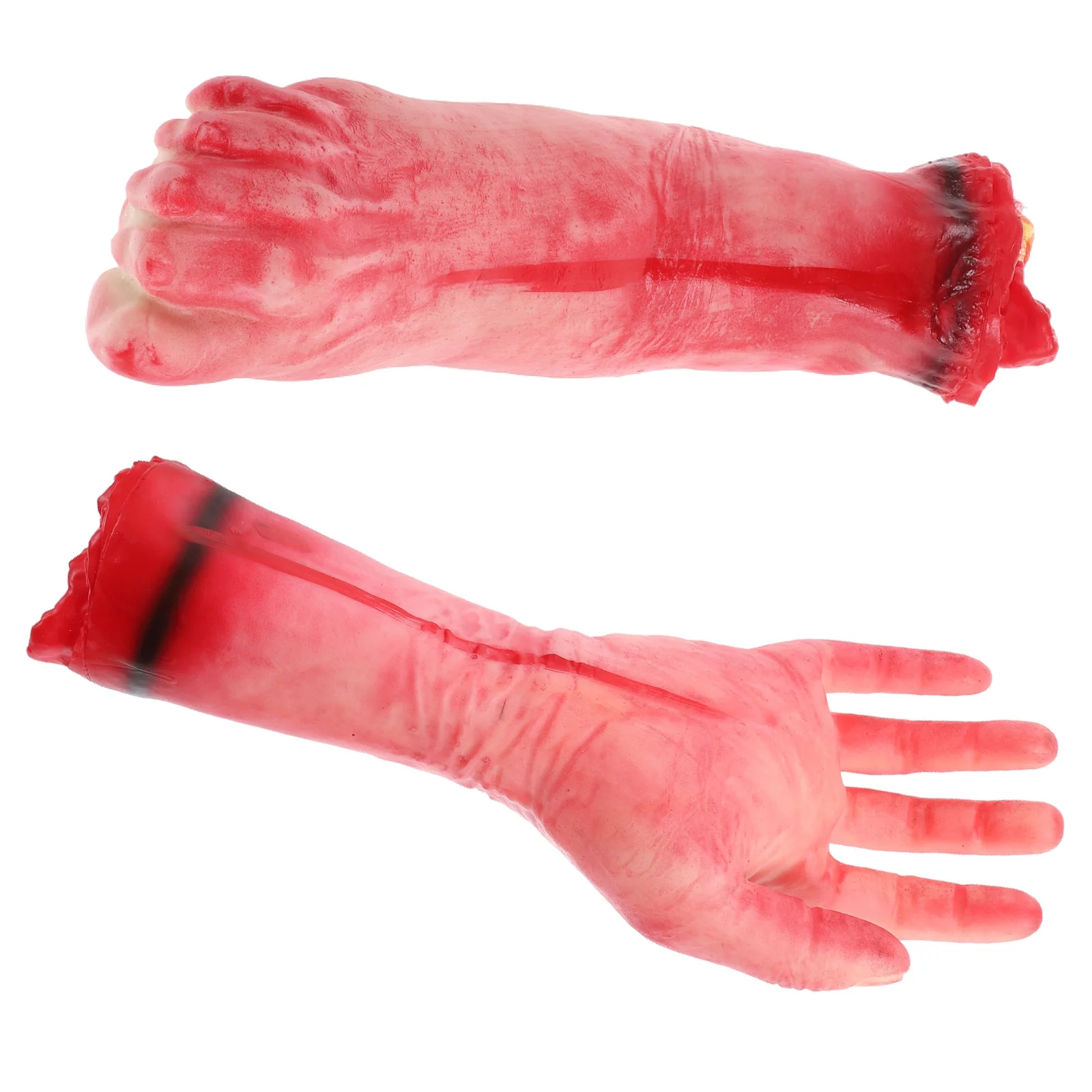 

Halloween Decor Simulated Severed Hands Feet Adult Mid-hand Model Scary Handprop Fake Bloody Decorate Supplies