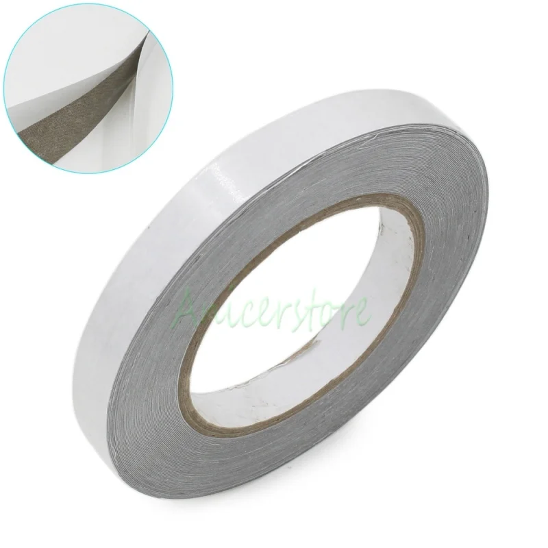 Z 10mm Double Sided Adhesive Conductive Cloth Fabric Tape LCD Laptop EMI Shield
