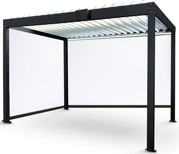 Hot Selling Product Garden Gazebos Bioclimatic Motorized Various Size Aluminum Pergola Outdoor Gazebo Moden Louvered Pergola