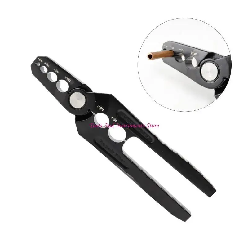 Coppers coppers الأنابيب مستديرات مستدير وظيفي coppers pipe pipe pliers مصنوع من HVAC و DIY عشاق C7AC