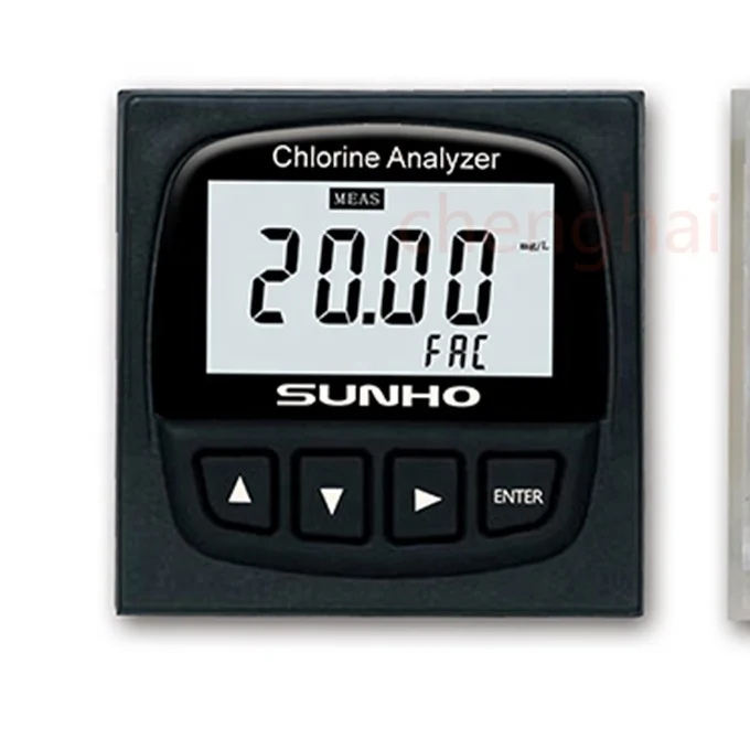 10mg Digital Chlorine Tester 4-20mA Residual Chlorine Online Analyzer Probe Sensor And Transmitter Water Chloride Analyzer