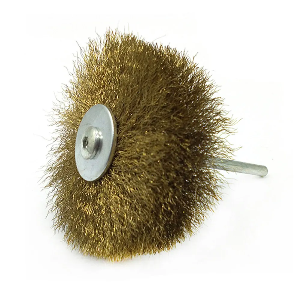 Steel Wire Polishing Abrasive Wheel Brush Drill Accessory for Rotary Tools Surface Cleaning Rust Removal Polishing view 5