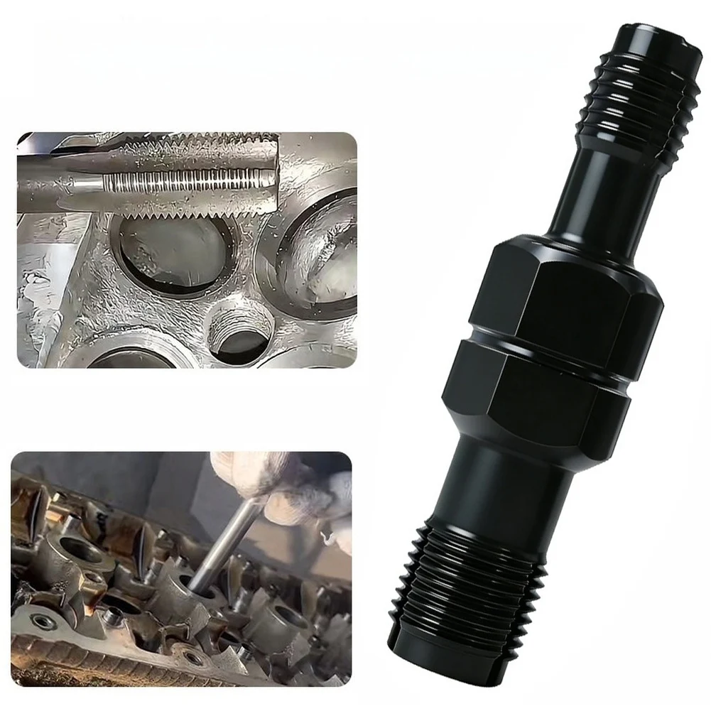 Igniter Thread Restorer Thread Chaser Socket For Auto Engine Repair Resistance To Deformation Efficient Chip Removal