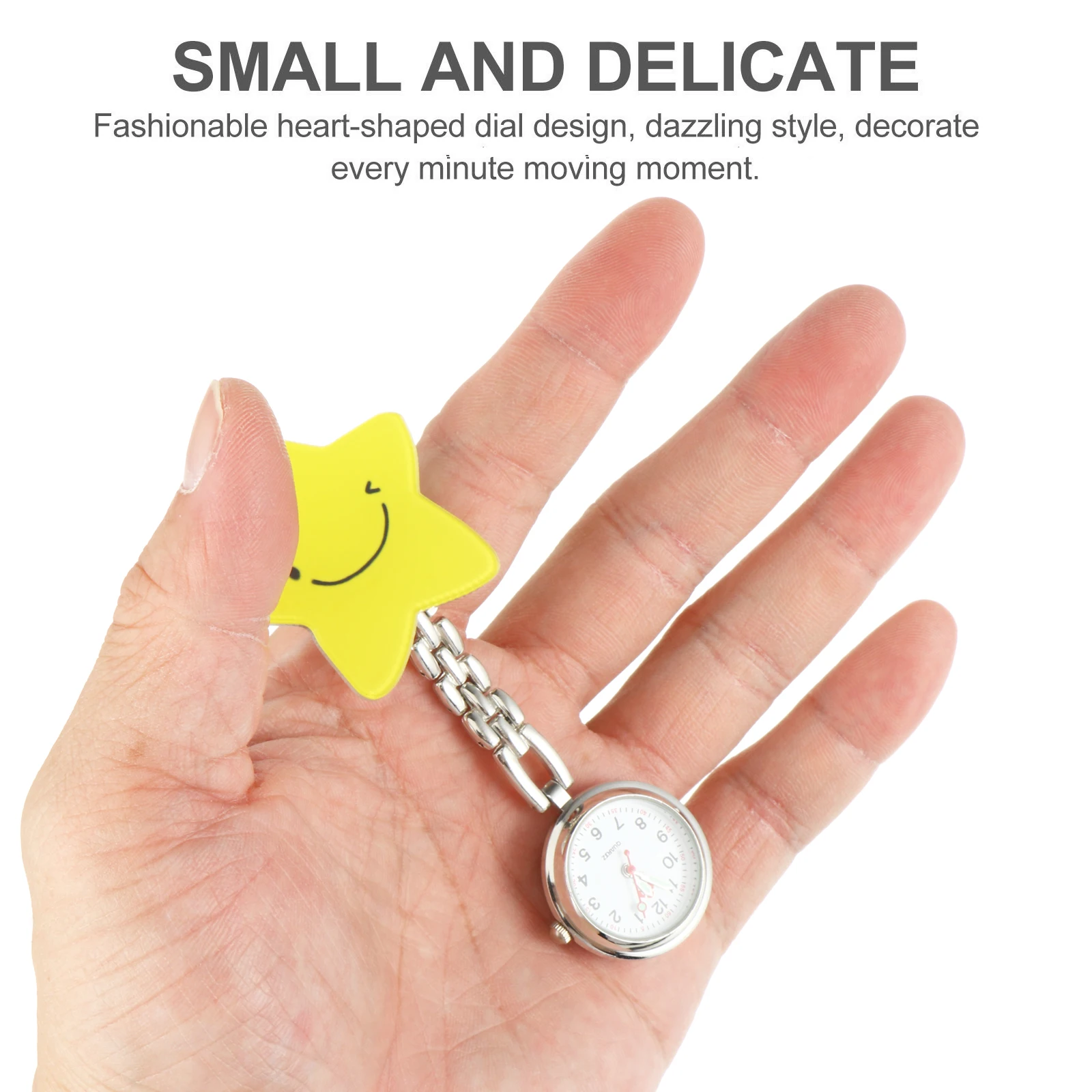 Quartz Pocket Watch Nurse Watch Luminous Watches for Nurses Students Doctors Clip on Watches High Quality Portable Long Lasting