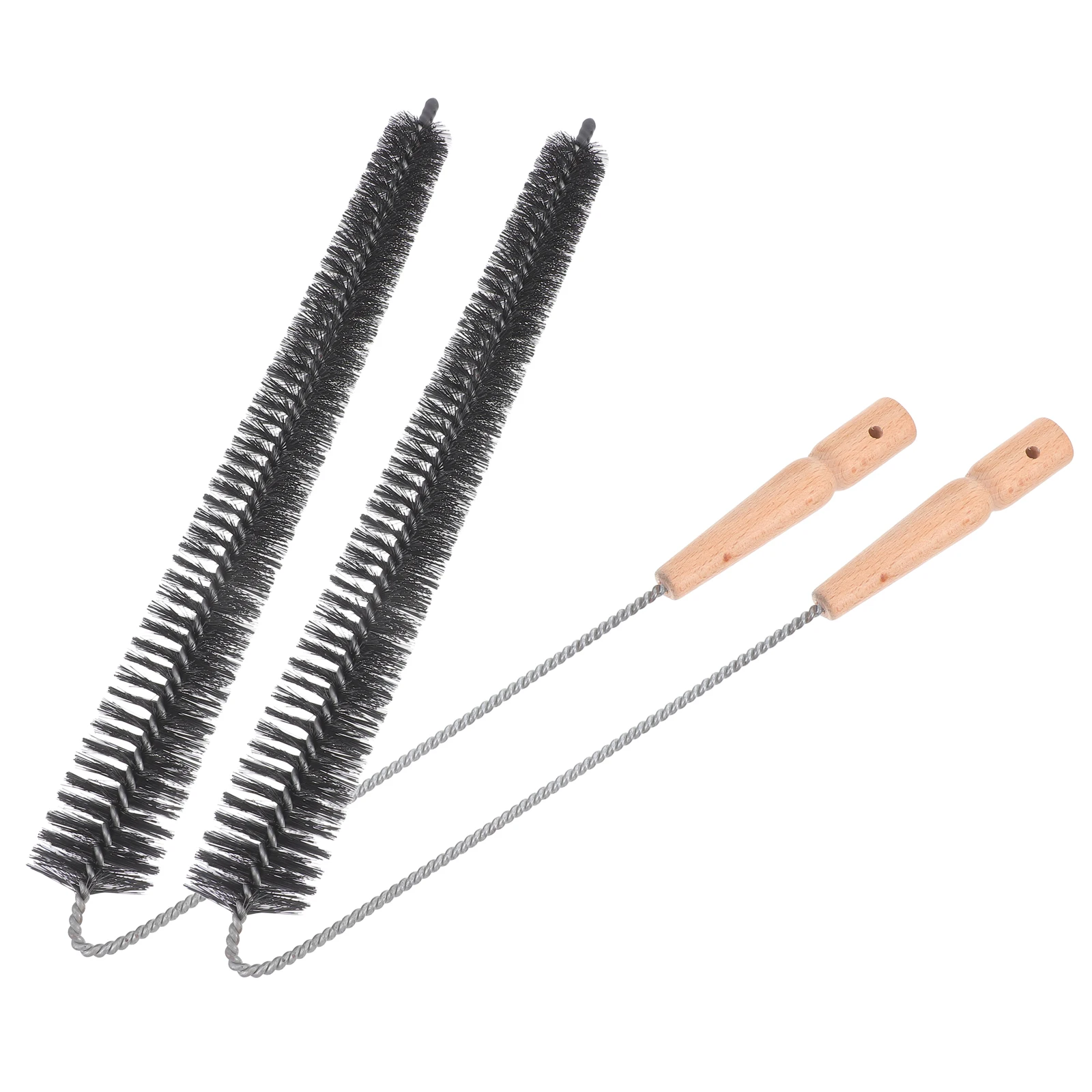 

2pcs Dryer Vent Brush Lint Remover for Dryer Ventilation Duct Cleaning Tools Nylon Bristles Ergonomic Handle Air Duct Cleaner