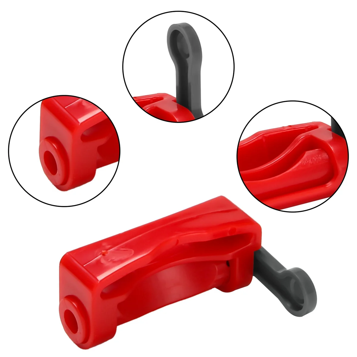 Trigger Lock for Dyson V6 V7 V8 V10 V11 Vacuum Cleaner, Power Button Lock Accessories, Free Your Finger Red