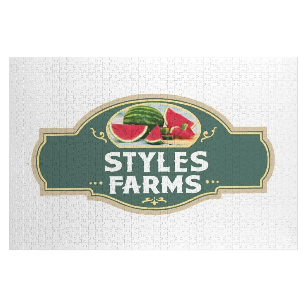 

Harry Watermelon Farm Sign Jigsaw Puzzle Personalized For Kids Custom Photo Wood Adults Puzzle