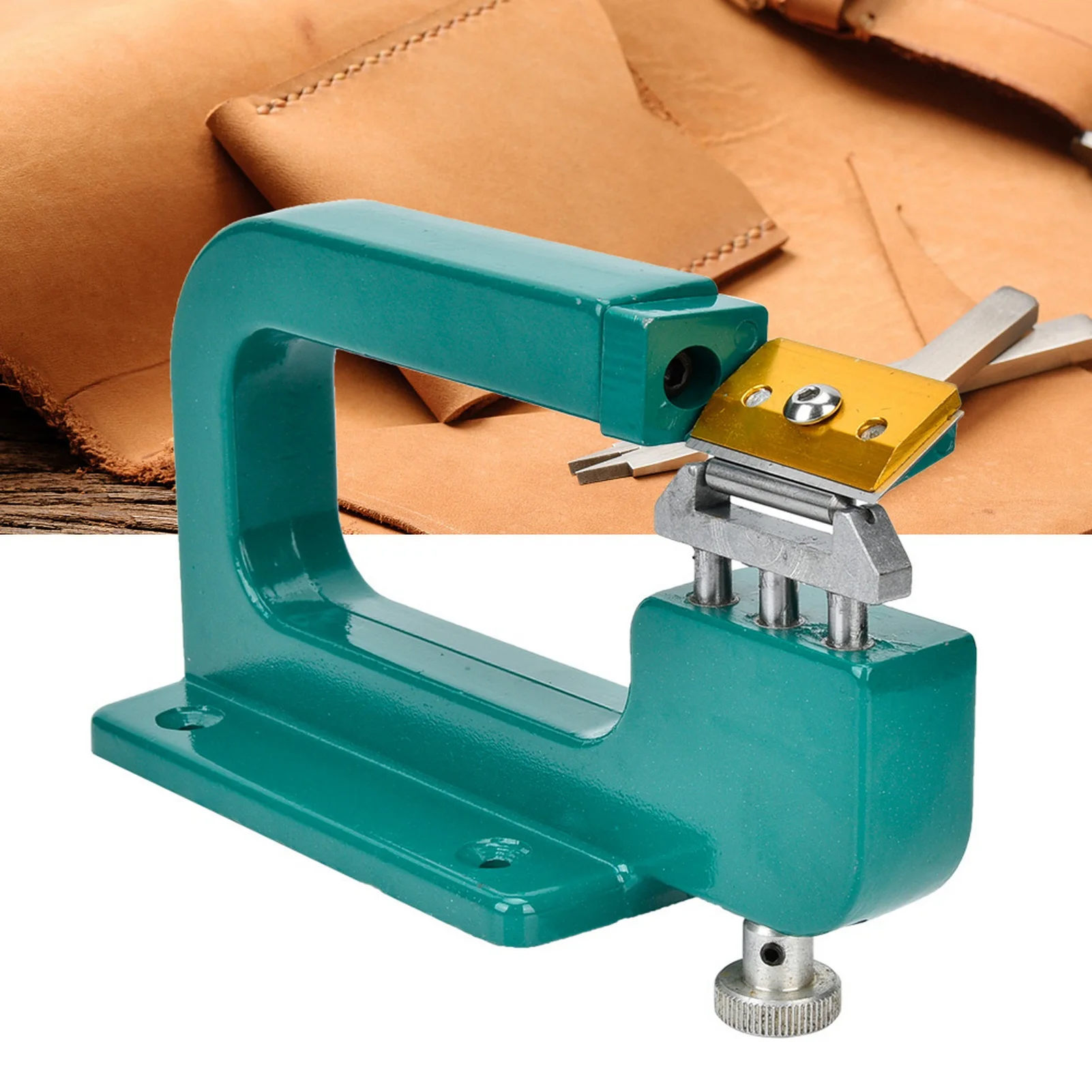Precision Leather Paring Tool for Repairing And Splitting Leather Craft Peeler Skiver Machine Leather Craft Skiving Machine -