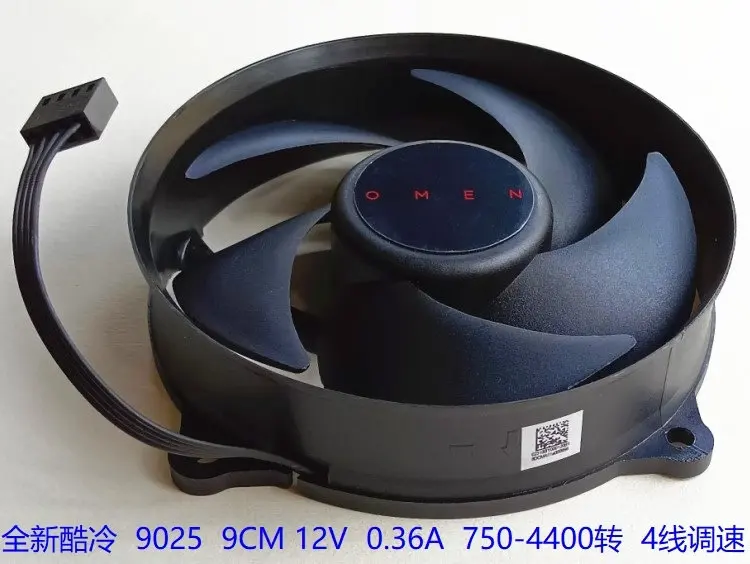 The Cooling Fan FA09025H12LPB DC12V 0.36A 4Lines PWM for 115X 1151 1150 1155 Computer CPU