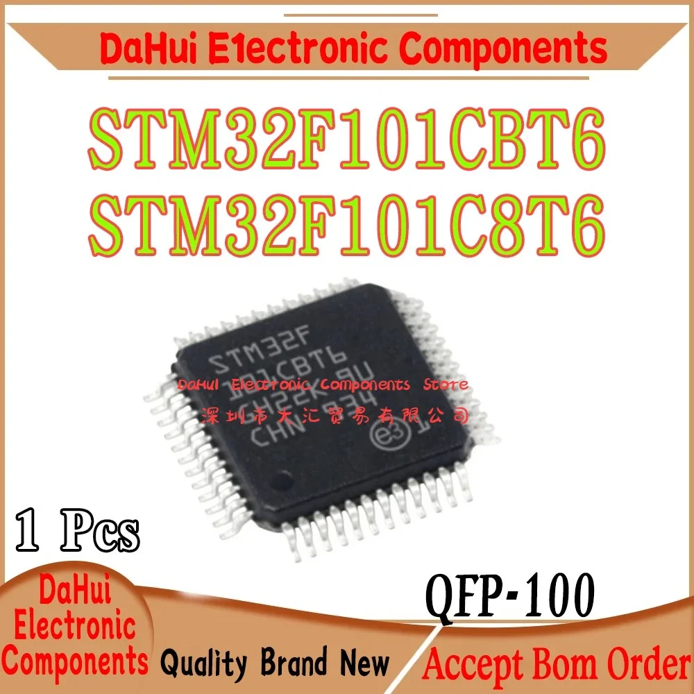 (5piece) 100% New STM32F101CBT6 STM32F101C8T6 STM32 F101CBT6 STM32 F101C8T6 QFP-48 Chipset