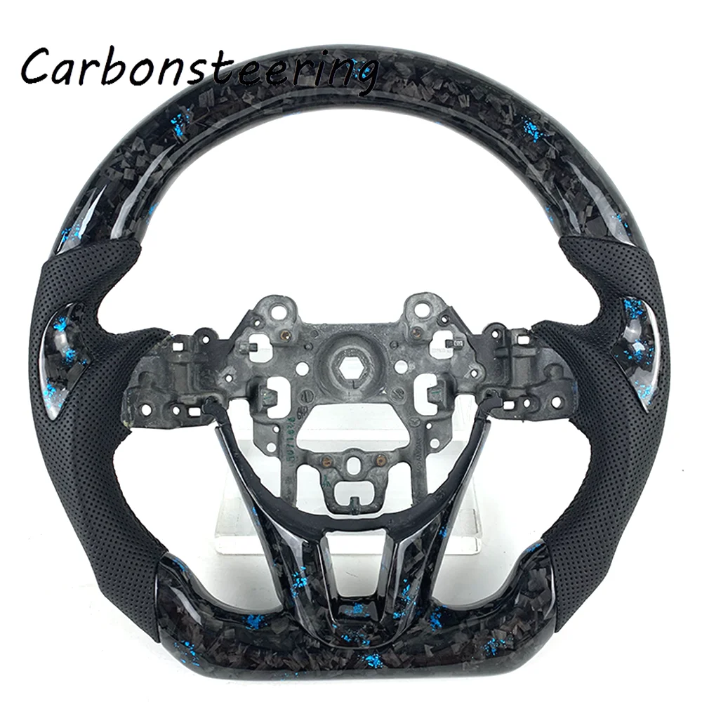 Cars Accessories Forged Carbon Fiber Steering Wheel For Mazda 3 Mazda 6 RX-7 CX-4 CX-5 CX5 RX7 Axela Atenza RX8 MX5 CX3 CX8 CX9