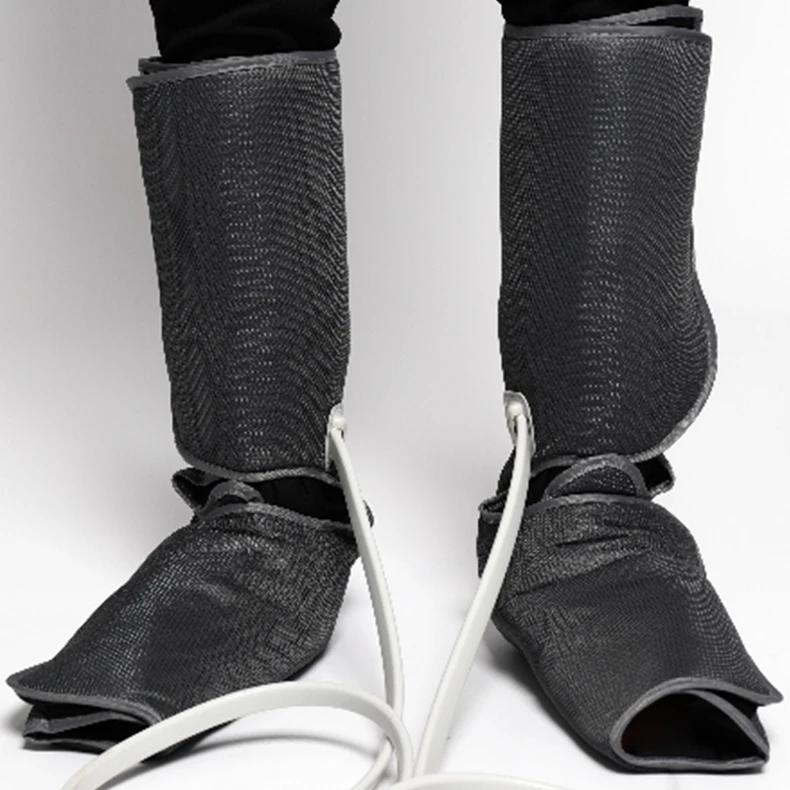 Leg Air Massager for Circulation and Relaxation  Foot and Calf Massage with Handheld Controller