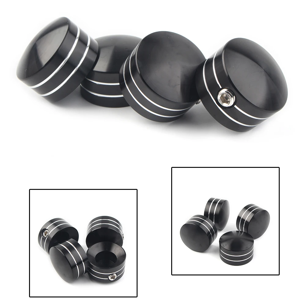 CNC Motorbike Bolt Nut Covers Cap For Harley Sportster XL 883 1200 1986-2017 & Twin Cam 1999-2017 4pcs/Set