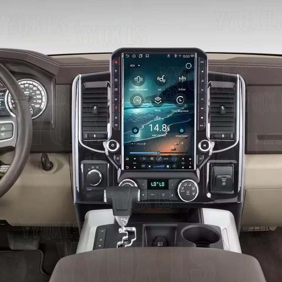 

14,5-дюймовый Android-плеер для Dodge RAM 1500 2500 3500 2008-2011 с беспроводным CarPlay, GPS-навигацией, 4G, Bluetooth и FM-радио