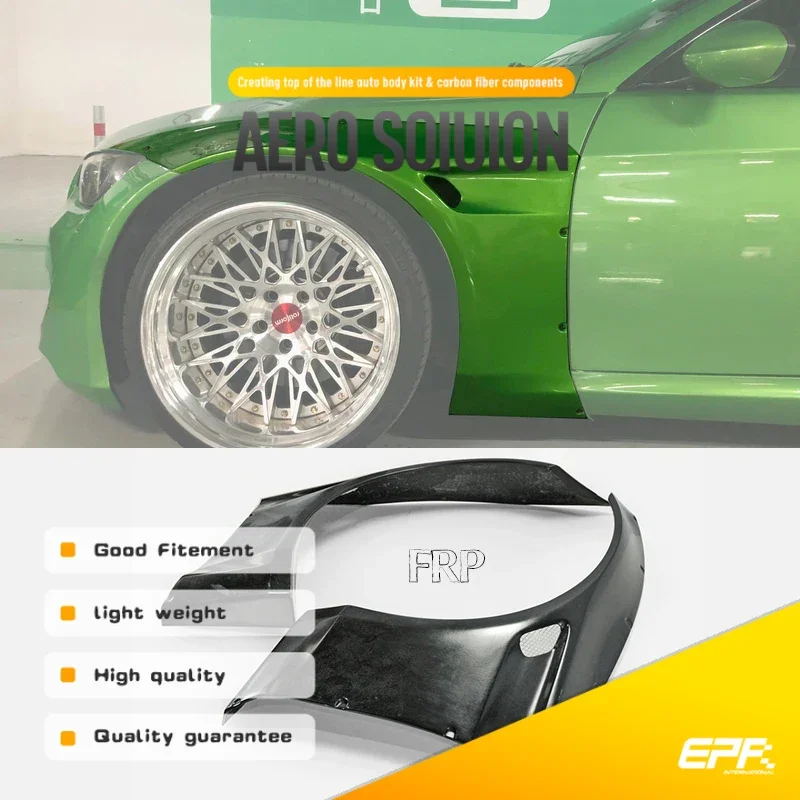 

For BMW E92 M3 PD Style Wide Body Front Fender Replacement Exterior Body Accessory Fitment Part