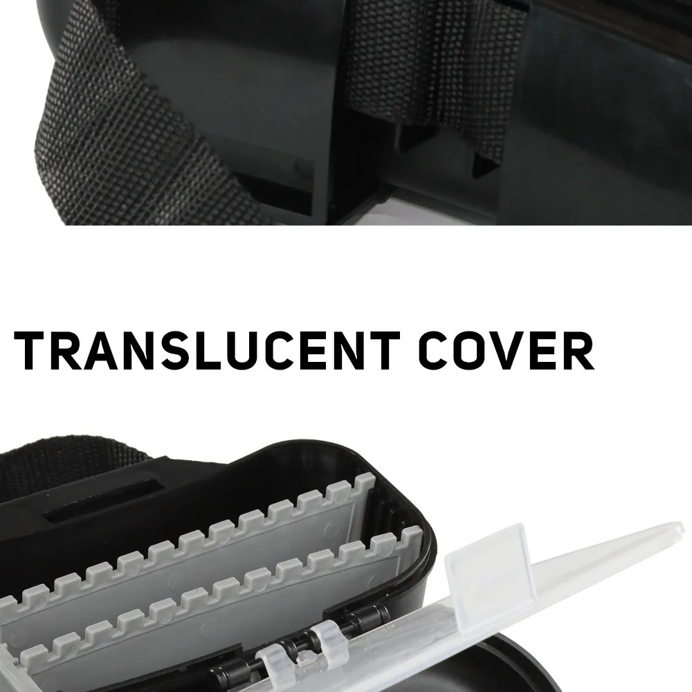 المحمولة الحاويات صندوق معالجة الصيد حالة الصيد السنانير الصيد إغراء حامل ملحقات صندوق تخزين صندوق معدات صيد الأسماك #5