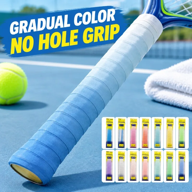 Blend Blend Solid Ridged Racket Hand Grip Cushioned Moisture-removing Strap Skid-proof Wrapper for Shuttlecock Paddle Tennis Racket - Aliexpress Deal