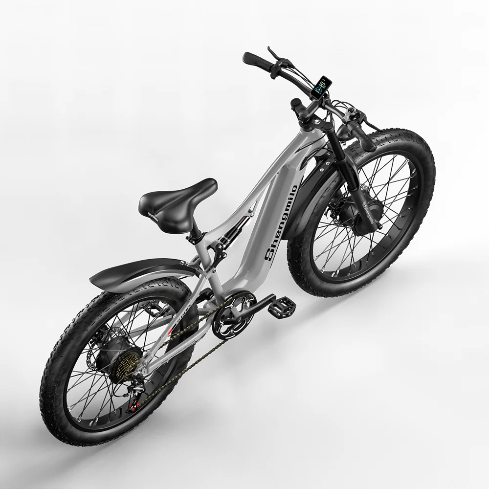 Elektrofahrrad Original Shengmilo S600 48V17.5AH Akku 2000W Motor 50KM/H Geschwindigkeit Offroad E-Bike Mountain E-Bike EU-Lagerbestand
