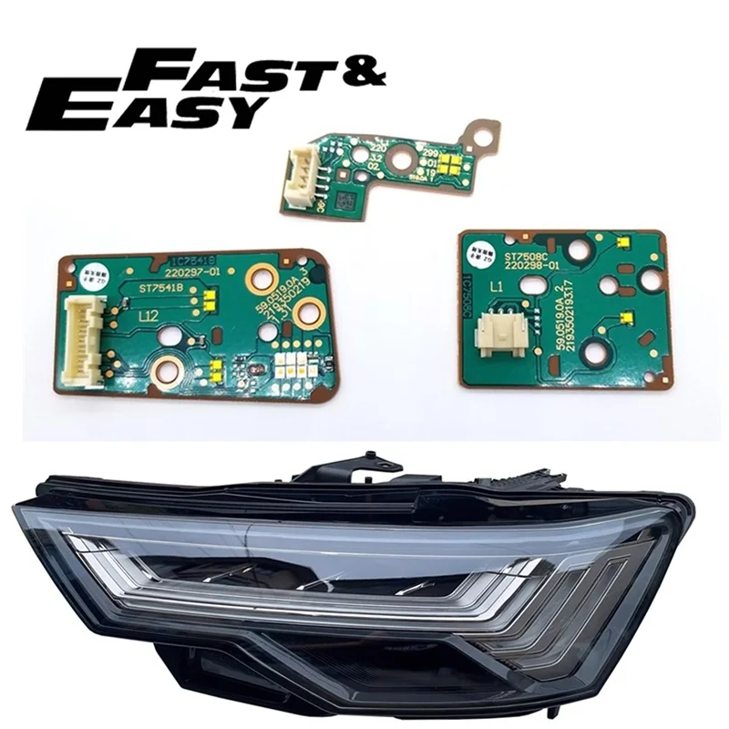 

OEM aftermarket new LED headight Module LED Boards DRL Daytime running Light for Audi A6C8 matrix headlight 2019-2023