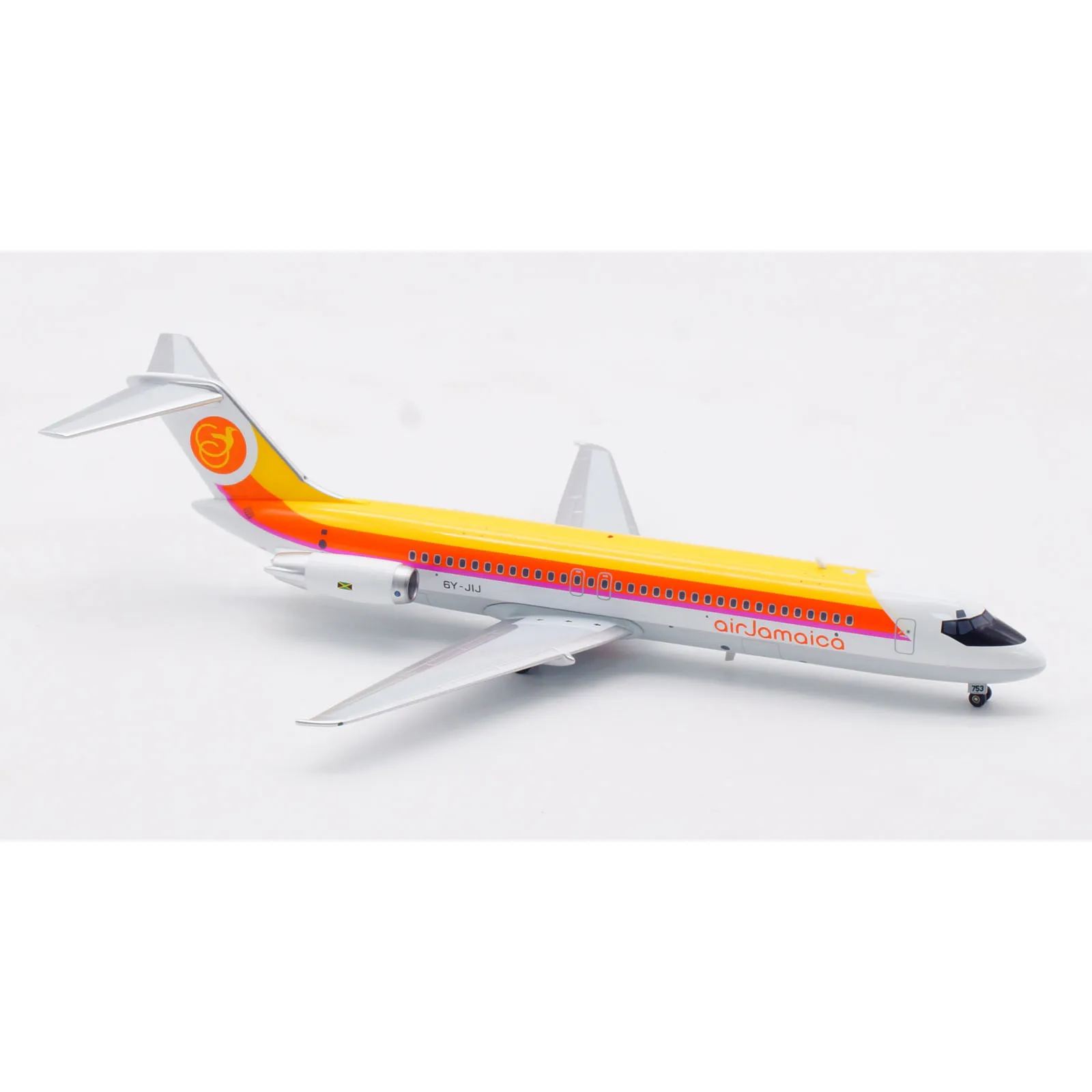IF932JM0723 Liga Avião Colecionável Presente INFLIGHT 1:200 AIR JAMAICA MCDONNELL Douglas DC-9-30 Diecast Aeronave JET Modelo 6Y-JIJ