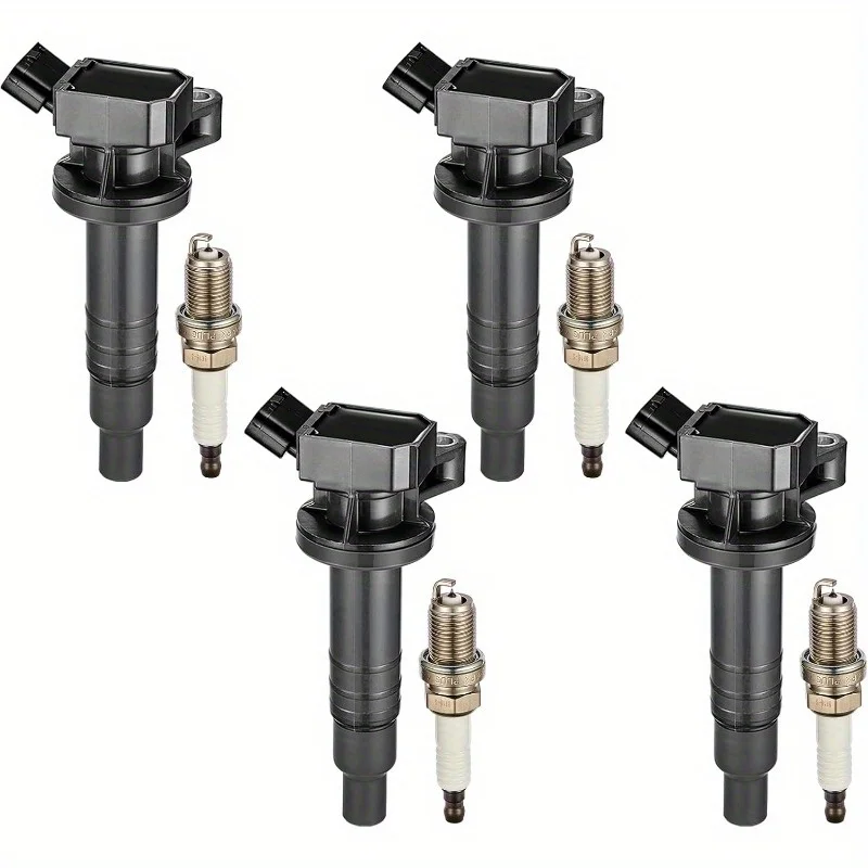 

Катушка зажигания UF247 + иридиевые свечи зажигания 4503 для Chevy/Pontiac/Toyota 1.8L L4 (4 шт.)