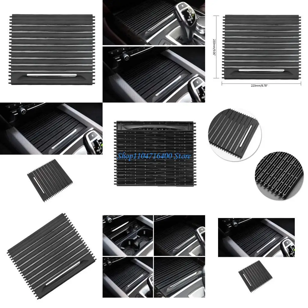 

y1gd Drink Water Cup Holder Trim Curtain Sliding Roller Blind For F15 F16 51169251973