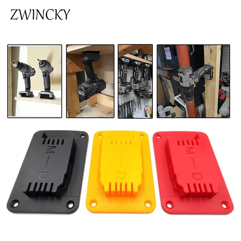 New Tool Holders Mount for Dewaltt 14.4V 18V 20V Drill Mount Fit for Milwaukee 18V Tool Holder Hanger Storage Rack Holder