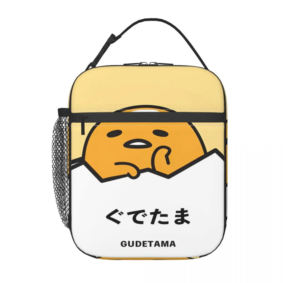 

Gudetama Cartoon Eggs Thermal Insulated Lunch Bag for Work Reusable Food Bag Thermal Cooler Lunch Boxes