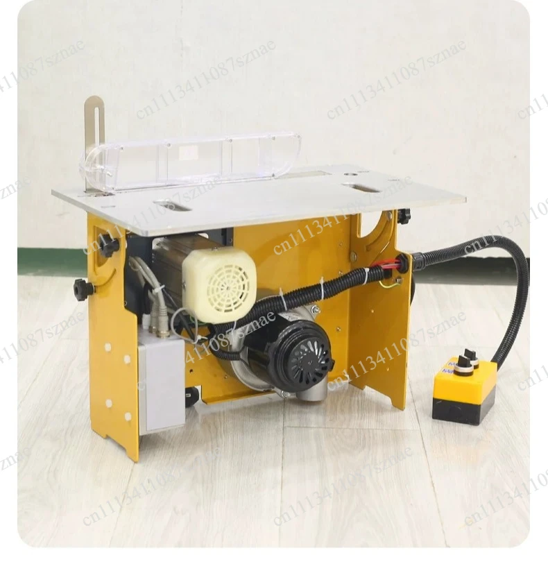 Multi-Angle Adjustable Woodworking Push Table Saw, Precision Cutting Child and Mother Saw for Multifunctional Use
