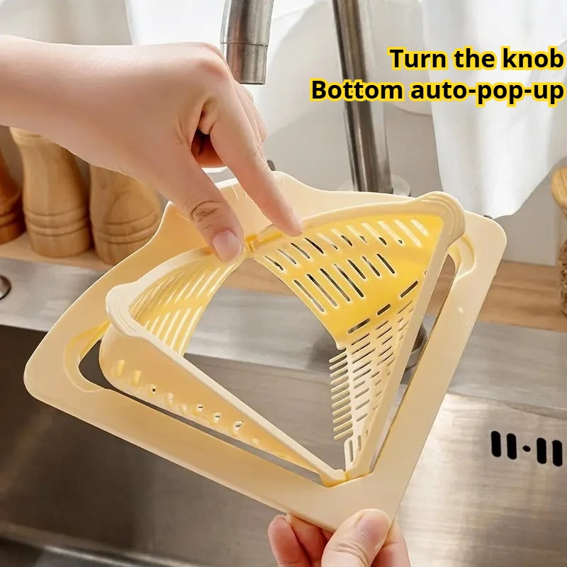 Magnetic Sink Strainer Basket Household Kitchen Food Residue Filter Drainage Storage Rack Free Magnet Included