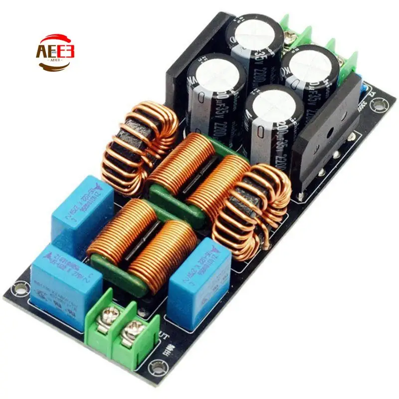 AEE3-AC EMI Filter Audio Power Amplifier EMC EMI Electromagnetic Interference Purify Power DC Differential Mode Common