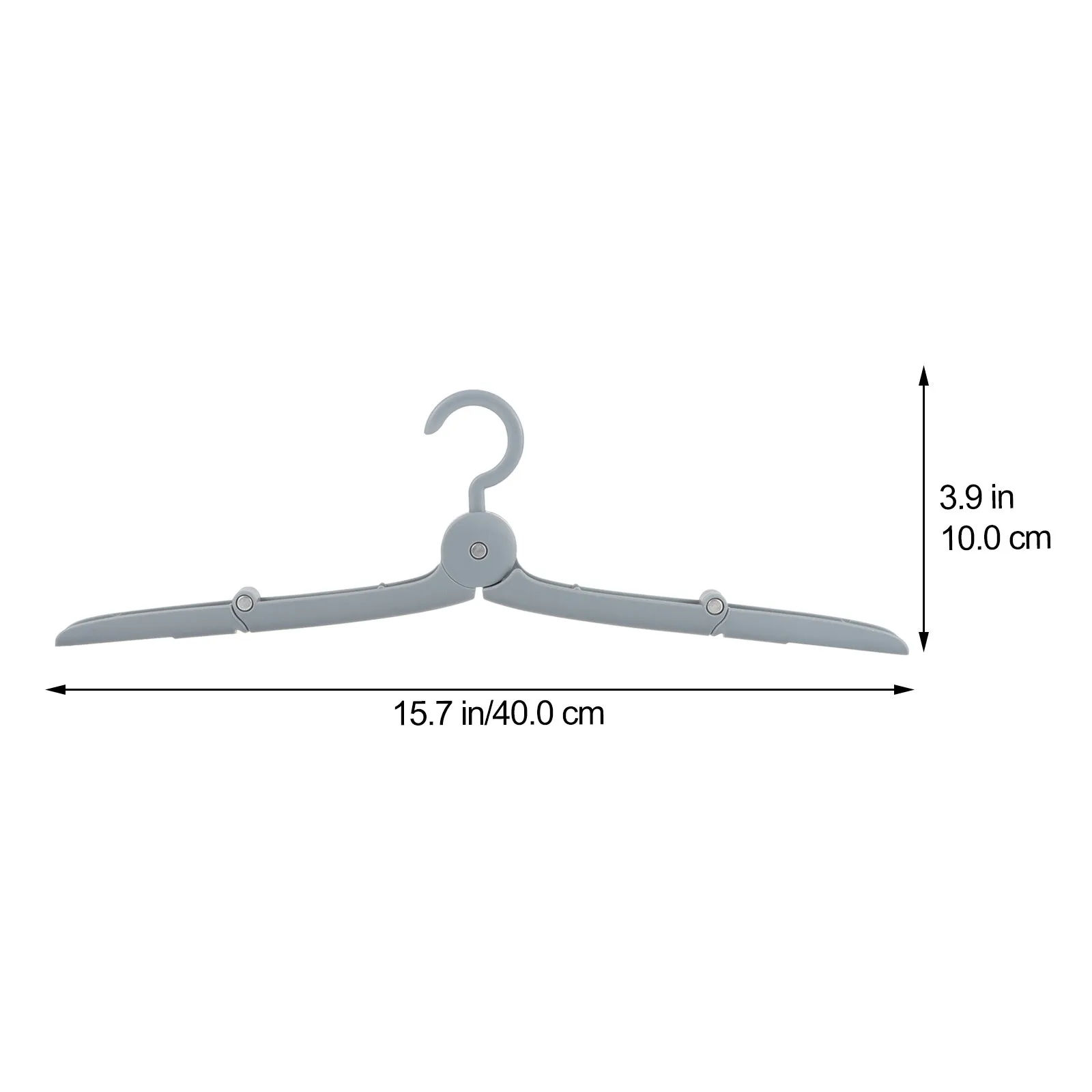 

4Pcs Travel Hangers Foldable Metal Hangers for Clothes Closet Space Saving Organizer PP Aluminum Travel Clothes Dryer