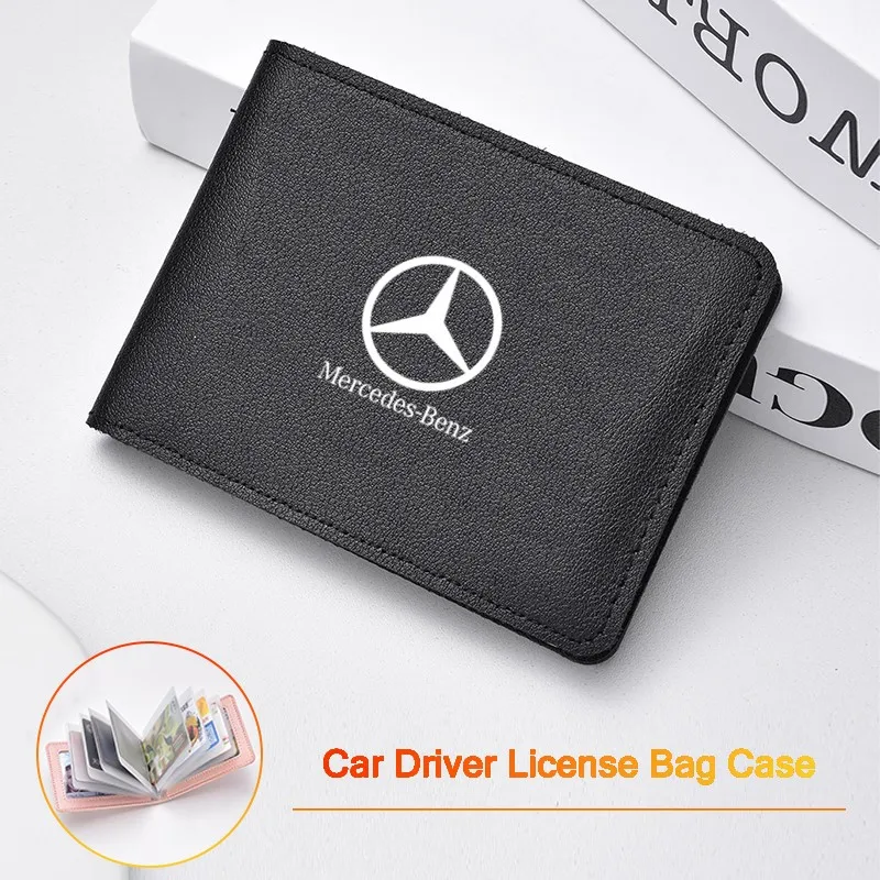 Кожаный женский кошелек ID Держатель кредитной карты Сумка для лицензии Подарочные аксессуары для Mercedes Benz A C E R Class W108 E300L W204 W180 W220 Кожаный женский кошелек ID Держатель кредитной карты Сумка для лицензии Подарочные аксессуары для Mercedes Benz A C E R Class W108 E300L W204 W180 W220