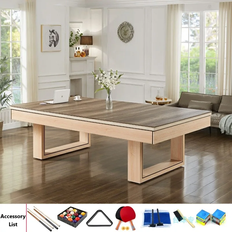 حار بيع المصممة حديثا 8 9 أقدام تنس الطاولة والبلياردو 2 في 1 طاولة بلياردو عصرية #6