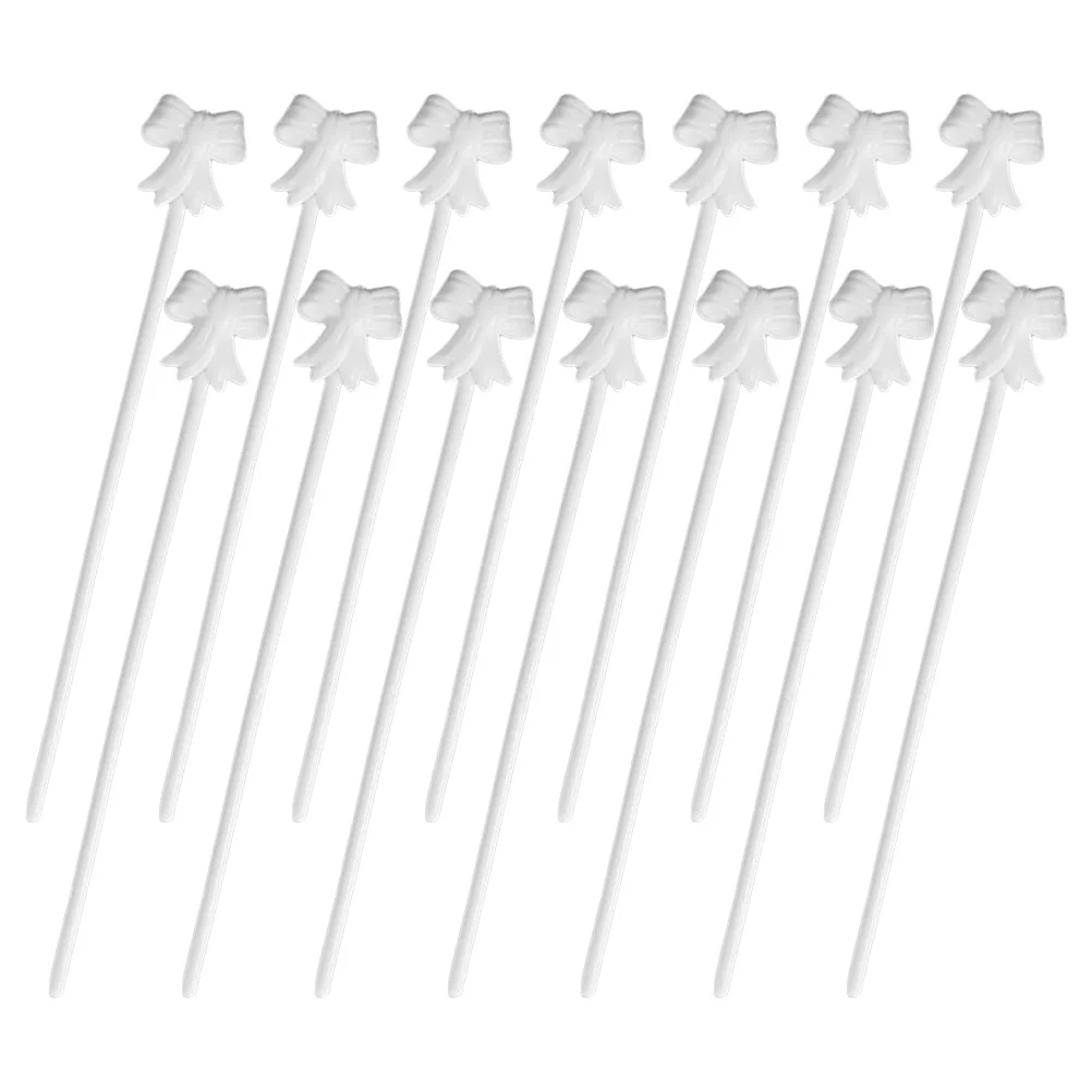 

50 Pcs Balloon Stick Centerpiece Stand Bowknot Support Rods Sticks Stands Base Reusable Buttress