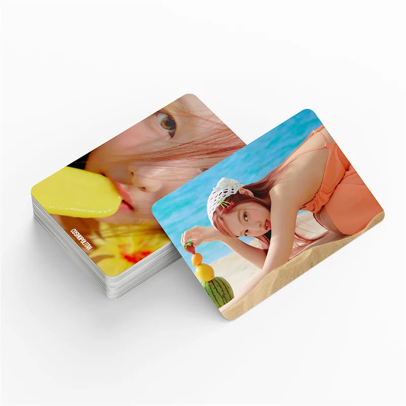 55pcs/set KPOP TWICE Lin Na Lian LOMO Card Album NAYEON "NA" The 2nd Mini Album HD Photo Card Fan Collection Gift Postcard
