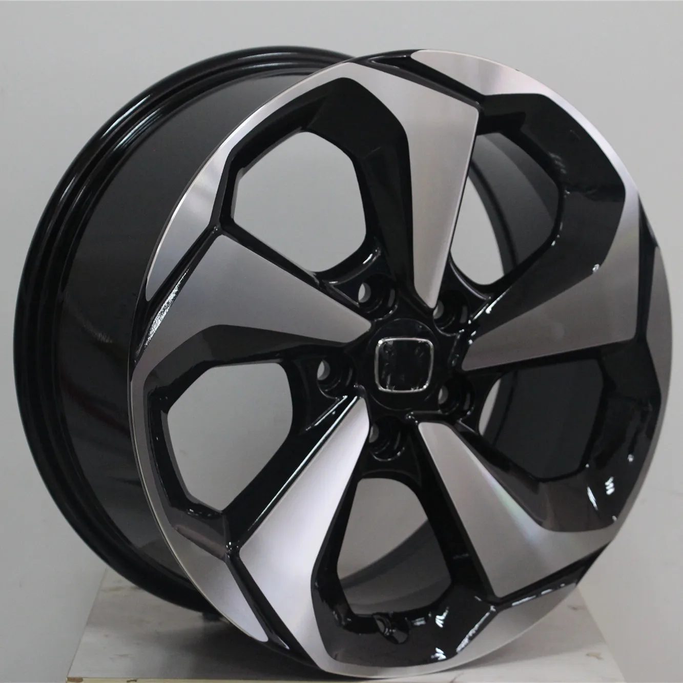 Chinese supplier 17 18 inch 5*114.3 passenger car alloy wheel rims for Honda Accord Civic CR-V e Odyssey sensing