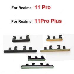 For Realme 11 Pro+ 11Pro Plus 12 Lite 4G Power Volume Buttons On OFF Power Volume Button Side Key Flex Cable Parts