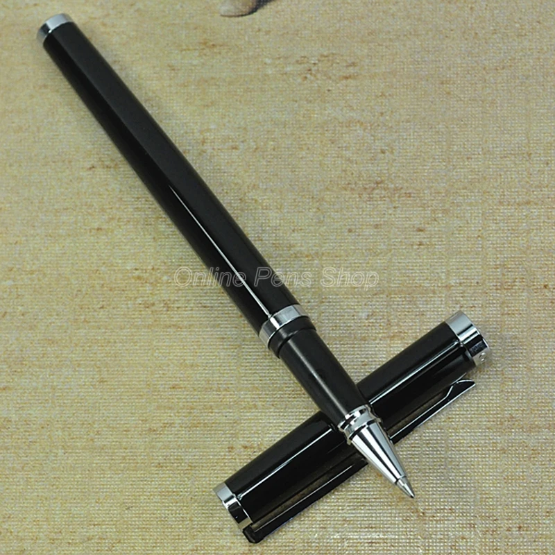 

Jinhao 126 Black & Silver Roller Ball Pen For Writing Pen JRP011