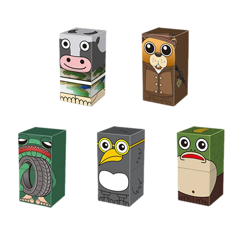 Kinder Geschenk Magnetisches Gebäude Set DIY Ziegel AI Charakter Modell STEM Pädagogisches Kreatives Spielzeug TungTungTungSahur Figur Spaß